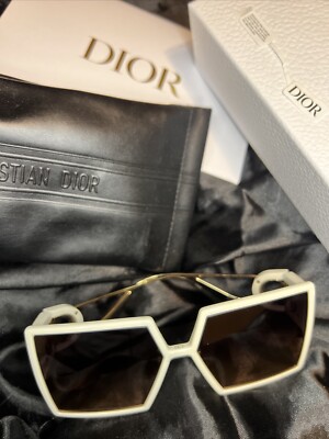 Christian Dior 30 MONTAIGNE Sunglasses Ivory Oversized  display picture 1