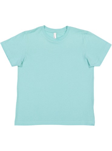 LAT 6101 Youth Short Sleeve Cotton Crew Neck Fine Super Soft Jersey T-Shirt - Picture 18 of 51