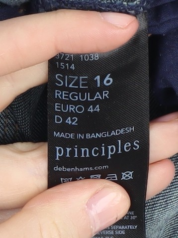 Debenhams Women's Blue Bootcut Jeans Size 16 - Bild 4 von 12