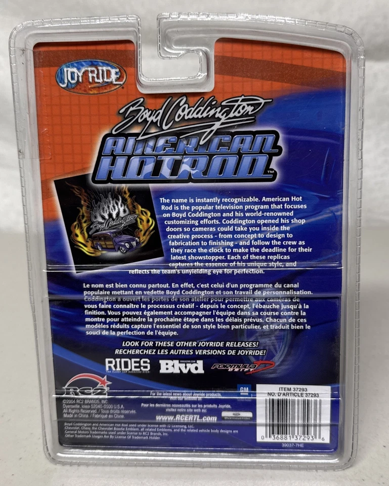 1940 FORD WOODY BOYD CODDINGTON AMERICAN HOT ROD 1/64 JOYRIDE U10 - Image 2 of 2