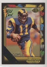 1991 Wild Card 20 Stripe Jim Everett #15 9om
