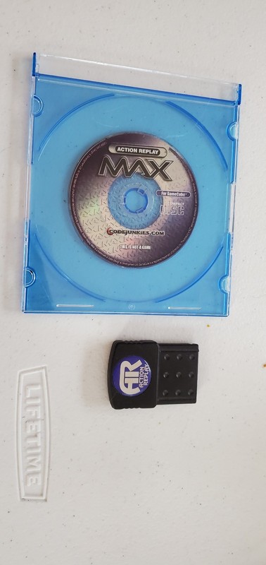 Action Replay AR Nintendo GameCube Disc Disk 64MB Memory Card Cheats Codejunkies