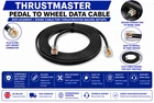 THRUSTMASTER -  WHEEL TO PEDAL BLACK DATA CABLE - VARIOUS CABLE LENGTH