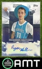 Ryan Kalkbrenner RC Auto 2025-26 Topps Contemporary Marks Charlotte Hornets CMRK