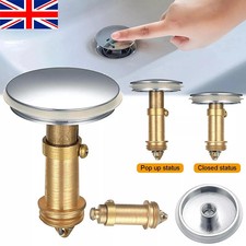Universal Bathroom Sink Plug Stopper Wash Basin Core Bounce Pop-Up Drain Filter