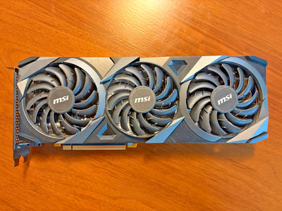 MSI GeForce RTX 3060 Ventus 3X OC 12GB GDDR6 Graphics Card