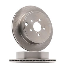 2x RIDEX Arrière Ø289,6mm pour TOYOTA GT 86 Coupé (ZN6) pour SUBARU BRZ Coupe