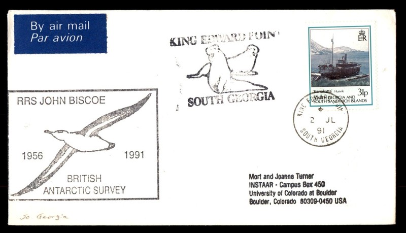 Mayfairstamps South Georgia and South Sandwich Islands 1991 King Edward Point RR