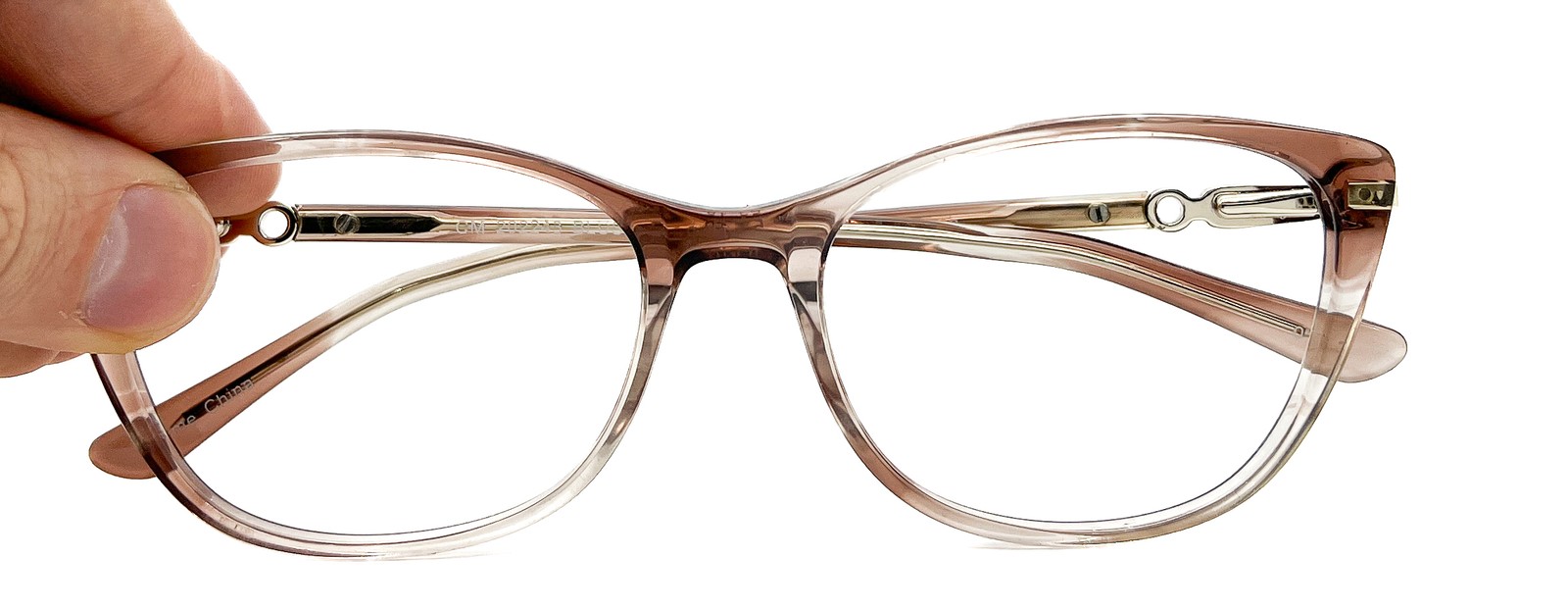 NEW CHELSEA MORGAN CM 202243 BLUSH AUTHENTIC EYEGLASSES 53-18-140