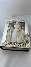 Vintage Godinger  Satin Rose  Silver Plated Photo Album NIB