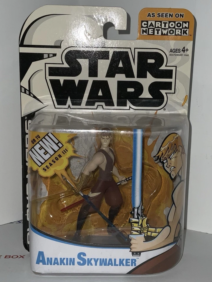 Lote de 10 series animadas Star Wars Clone Wars Cartoon Network Foto 4 de 4