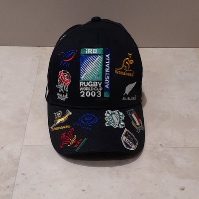 Rugby World Cup Australia 2003 Official Cap One Size All Teams BNTW.