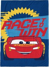 Disney Pixar Cars "Race to Win" Kids 60" x 90" Twin/Full Blanket-AB0FTZW6LY94