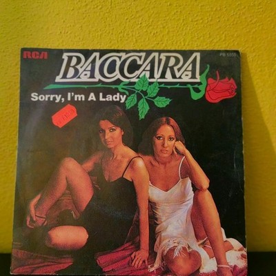 Baccara   Sorry, I'm A Lady  Vinile 45 (France) 1977 PB5555 VG+ / VG