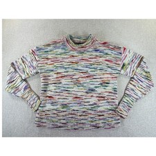 Veronica Beard Jeans Womens Large Multicolor Gerona Long Sleeve Sweater Pullover
