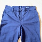 GAP Pants Women's 14 Navy Blue High Rise Stretch Skinny Faux Pockets NWT — photo 4