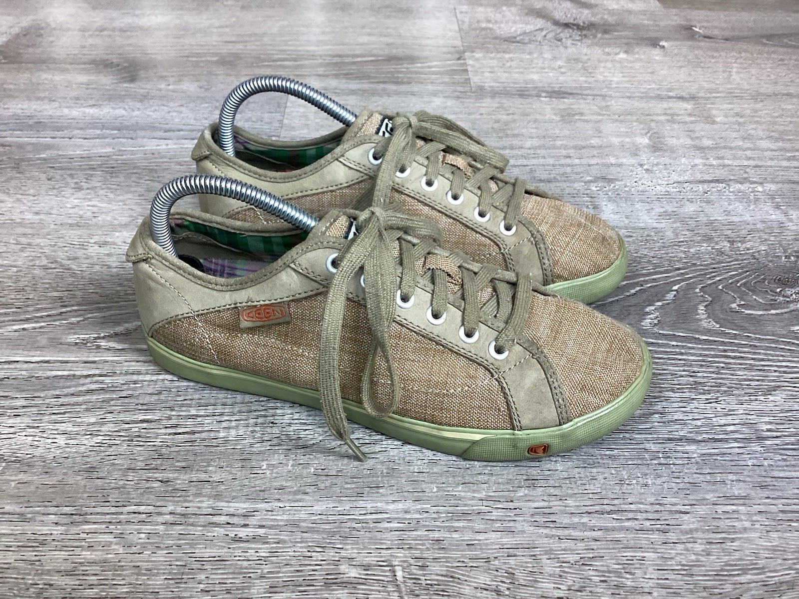 Scarpe KEEN ARCATA donna misura 9 5 sneakers casual stringate 1004621 verde