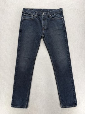 Levis 511 Jeans Mens 34x34 Blue Medium Wash Slim Straight Denim Casual Pants