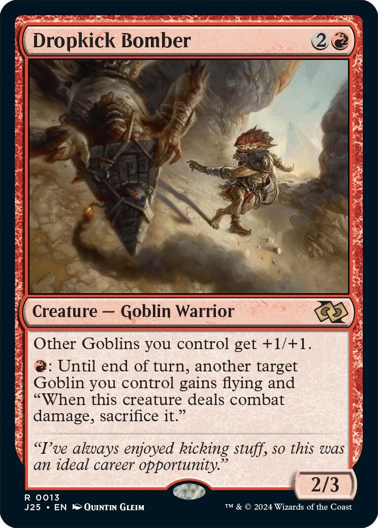 Dropkick Bomber - 13 - NM Foundations Jumpstart (J25)
