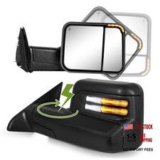 Power Folding Tow Mirrors for Ram 1500 2009-2018 , 2500 3500 2010-2018 , Ram