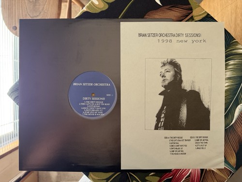 BRIAN SETZER ORCHESTRA - DIRTY SESSIONS! 1998 New York LP