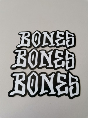 Bones Peralta Sticker Aufkleber Set 3 Stück Skate Sticker Neu