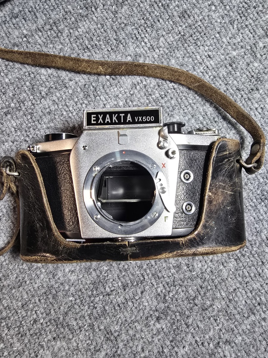 Exakta VX500 35mm SLR camera With Rare Taika Tele Coligon 400mm