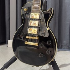Korean 2000 Epiphone Les Paul Custom Black Beauty