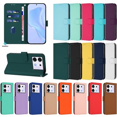 Handyhülle für Infinix Zero 40 30 20 Smart 10 9 6 5 4 Bonbonfarben Wallet Case