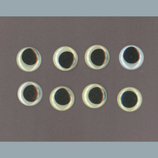 8 Moving Iris Doll Eyes 30mm Teddy Bear Crafting Supplies