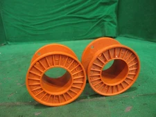 Lionel orange empty  Wire Spools 2 pcs