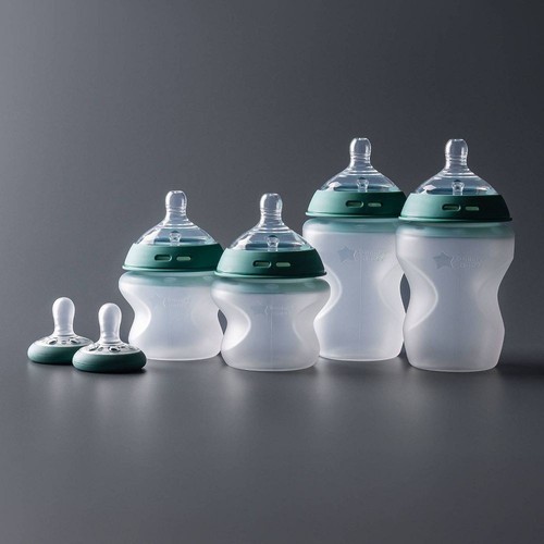 Tommee Tippee First Years Silicone Baby Bottle Set - 6ct - Picture 3 of 6