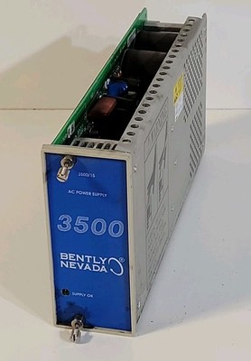 Bently Nevada 3500 Series 3500/15 Power Supply System Control Module Unit