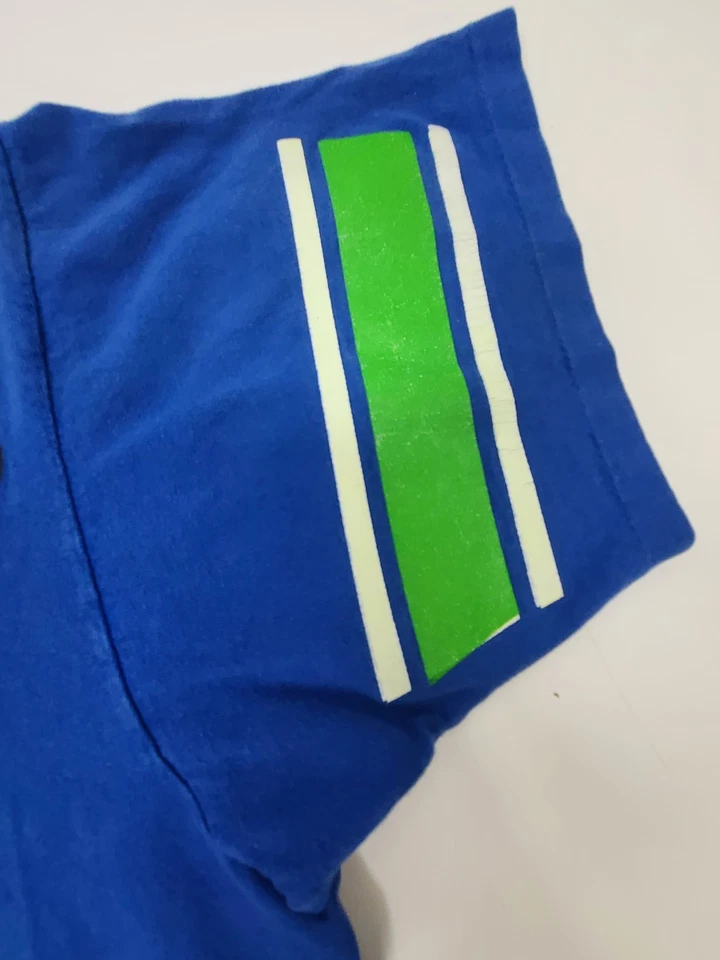 Alien Invaders Shirt Men XL Extra Terrestrial Jersey Style Tee Single Stitch AOP Foto 4 de 4