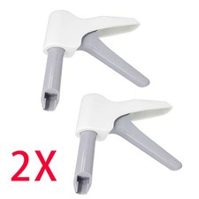 2Pcs Dental Composite Gun Delivery Applicator Dispenser Syringe Autoclavable -US