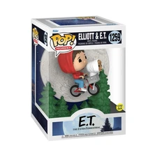 Funko POP! Moment: E.T. The Extra-Terrestrial - Elliot and E.T. Flying (Glow in