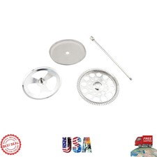 Durable Stainless Steel 34oz French Press Filter Replacement Parts - Fits Most