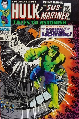 Tales to Astonish (1959) #  97 UK Price (3.5-VG-) The Plunderer, The Living L...