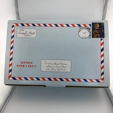 Skippy Doll United States Postage Stamp Doll 11 Inches 1997 In Box W COA Mint