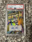 2024 TOPPS CHROME CHROME ALL-ETCH RUSH AUTO GOLD DRAKE MAYE RC /50 PSA 9