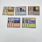 20 Basic Land  - 1x of each art - 5th Edition (Fifth) - Magic MTG FTG