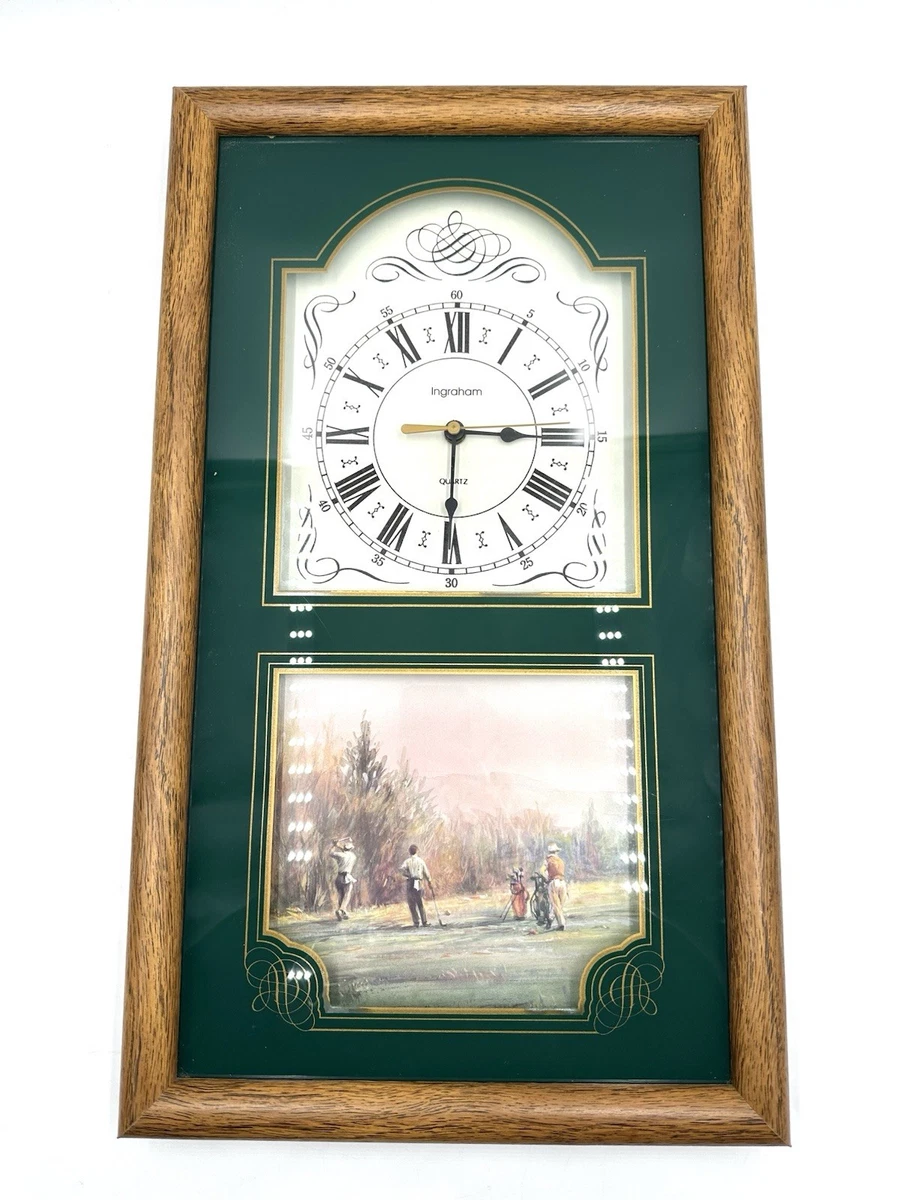 INGRAHAM アンティーククロック　稼働品 難あり Ingraham Quartz Clock In Collectible Wall Clocks (1970-Now) for