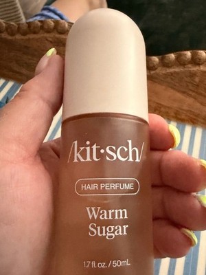 Kitsch Warm Sugar Hair Perfume   Cream & Brown Bottle