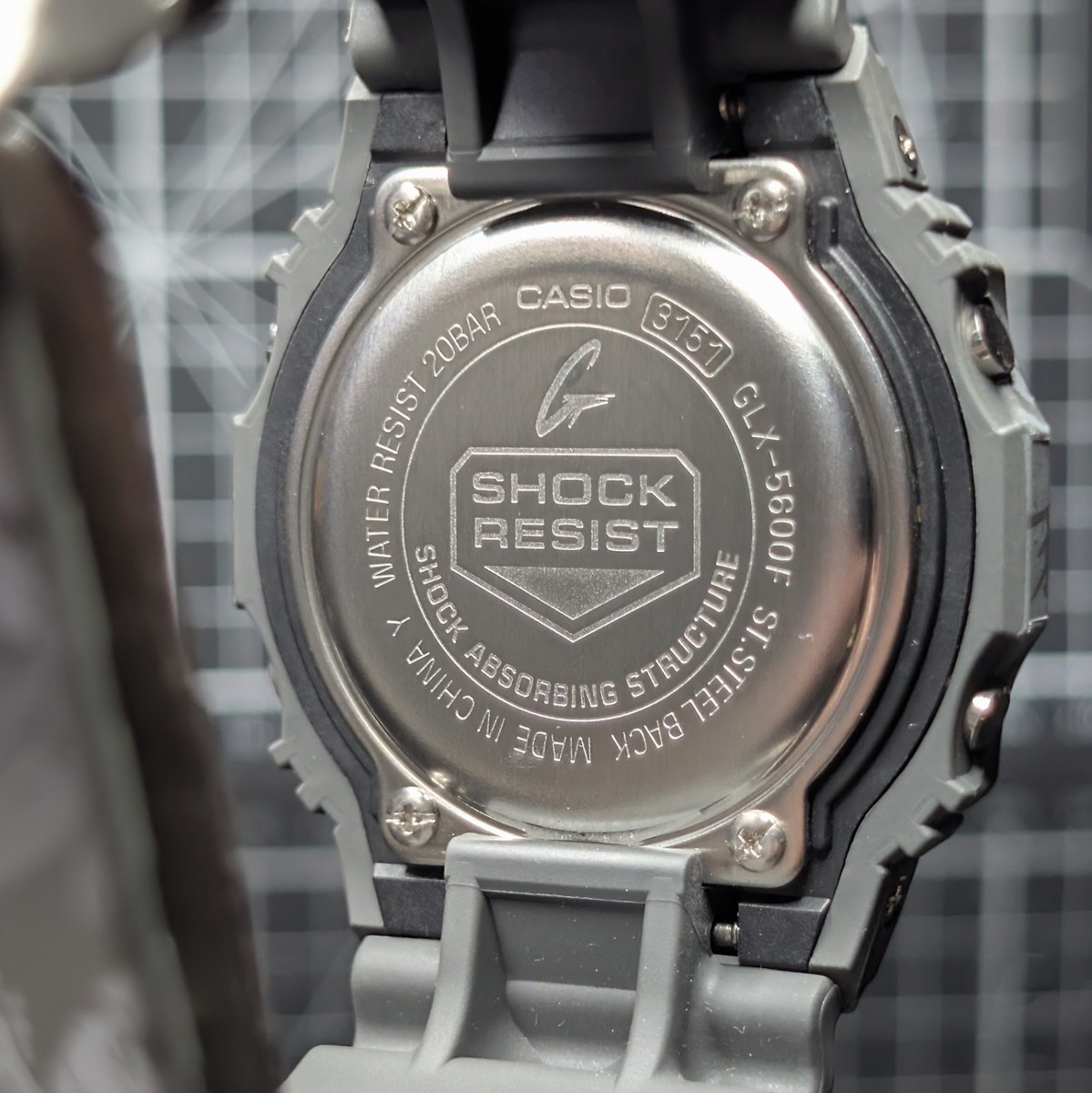 Casio G-Shock FLORAL PRINT GLX-5600 Tide Graph Moon Data Grey