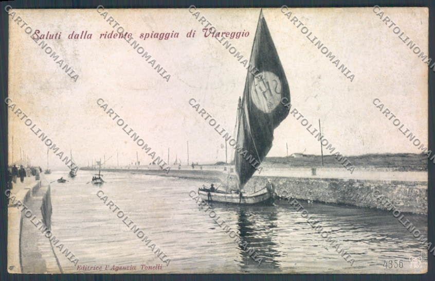 Lucca Viareggio cartolina ZB5592