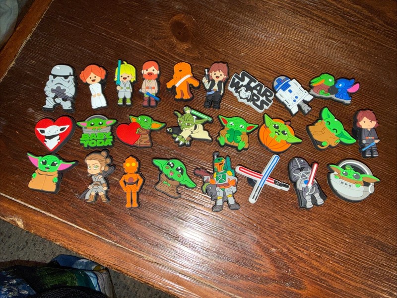 lot of star wars jibbitz