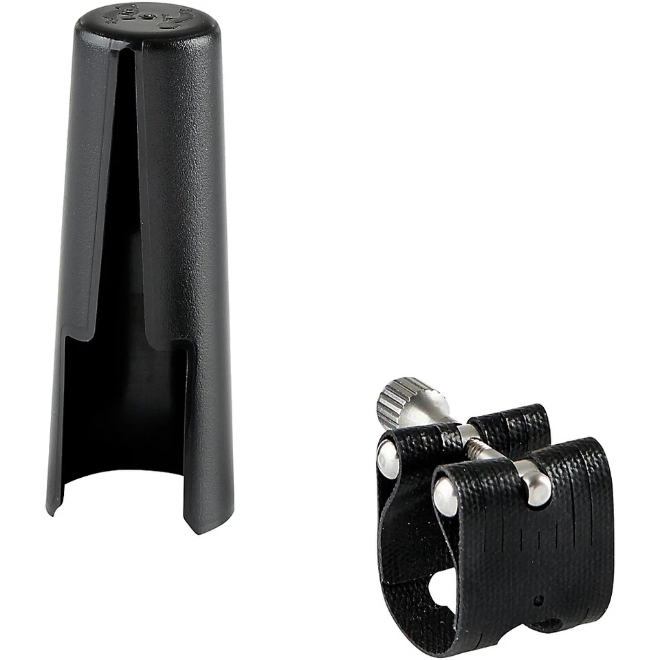 Saxofón alto ligero Rovner ligadura y tapa L11 - saxo alto más metálico Foto 2 de 3