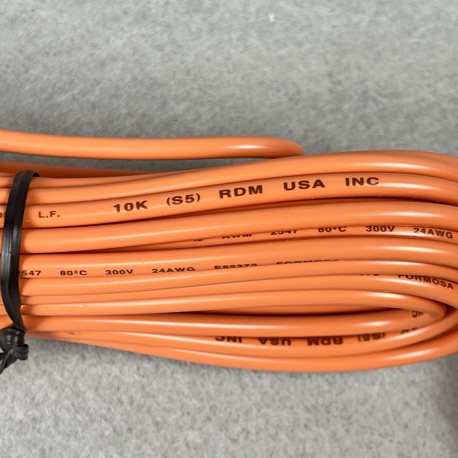 2-PACK RDM PR0250 10K 10K2 Defrost Termination Air Probe Sensor 20ft Orange