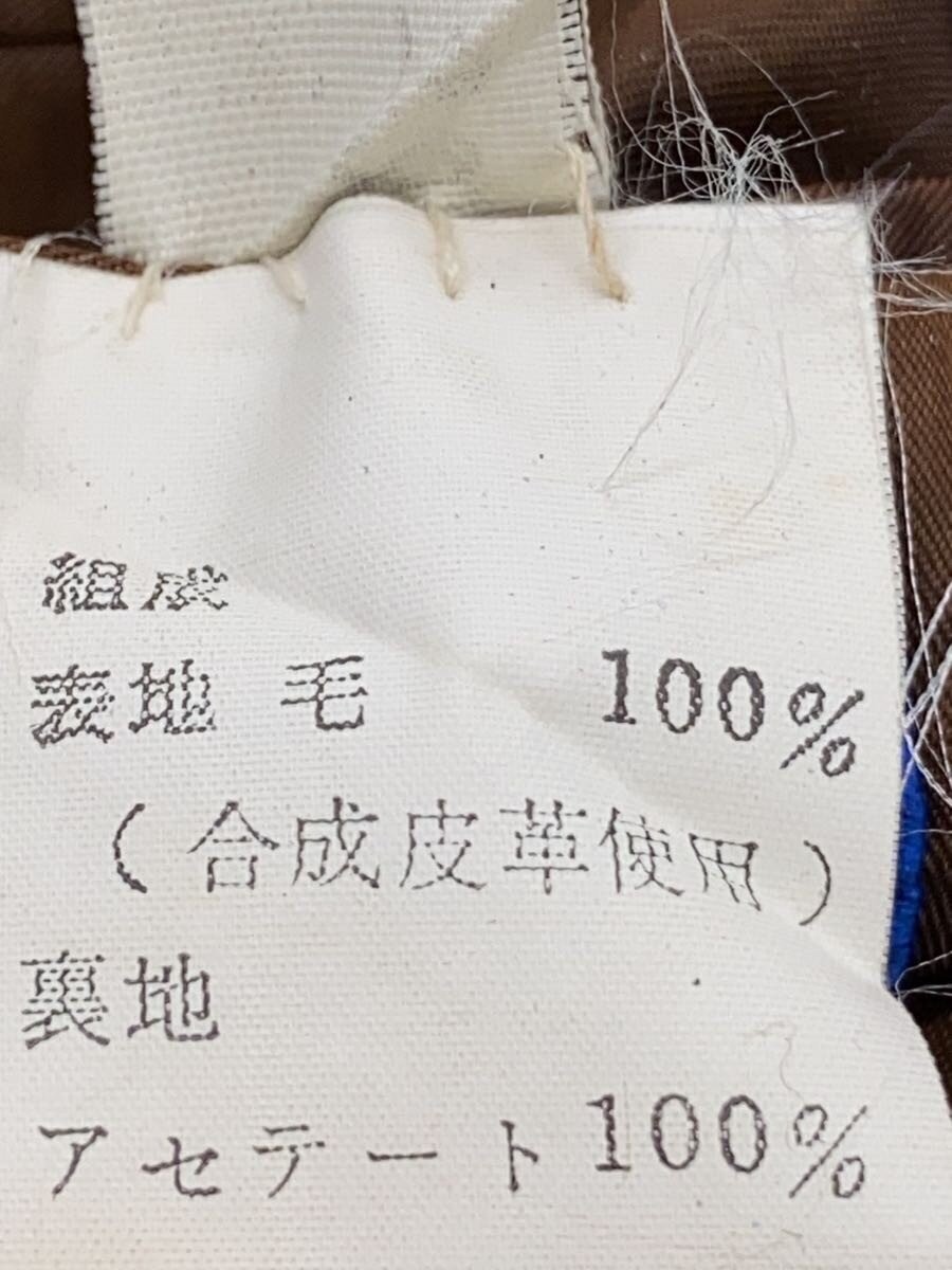 Pendleton Wool Check Tailored Jacket Brown Size M - image 4