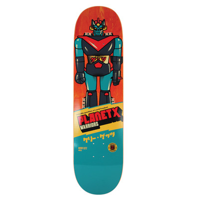 Terror of Planet X Skateboard Deck Robotics Getz 8.25